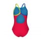 Arena Mädchen Badeanzug GIRLS ARENA SWIMSUIT LIGHT DR 005919-936 152 Fluo Red-Blue Ch-S Green-W | 152
