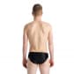Arena Herren Badehose MEN'S ARENA THREEFOLD SWIM BRIEFS 006488-553 6 Black-Asphalt-White | 6