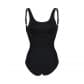 Arena Damen Badeanzug W ALISSA U BACK ONE PIECE LOW CUT C 006517-581 38 Black/Rose | 38
