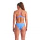 Arena Damen Bikini MONOGRAM BANDEAU 008949-890 40 Blue River Multi-Shocking Pink | 40