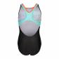 Arena Mädchen Badeanzug Paint Swimsuit Swim Pro Back 011751 