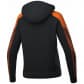erima Damen EVO STAR Trainingsjacke mit Kapuze 1032441 44 Schwarz/Orange | 44