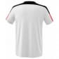 erima Herren T-Shirt Change 1082318 M Weiß/Schwarz/Rot | M