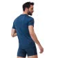 Odlo Herren T-Shirt BL TOP Crew neck s/s NATURAL + LIGHT 110642-20613 S Blue Wing Teal Melange | S