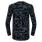 Odlo Herren Langarmshirt Base Layer Wool Heritage 112152-21109 XXL Provincial Blue-Black | XXL