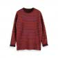 Scotch & Soda Herren Pullover Reversible Knitted Pull 153642-3291 XXL Le Mauve | XXL