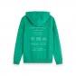 Scotch & Soda Herren Kapuzenpullover Garment-Dyed Hoodie 155273-2783 M Surf Green | M