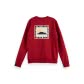 Maison Scotch Damen Sweatshirt Theme Artworks Sweat 157034-3632 M Red Star | M