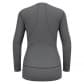 Odlo Damen Shirt Active X-Warm Eco Baselayer Top Crew Neck L/S 159221-10183 L Odlo Steel Grey Melange | L