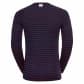 Odlo Herren Langarmshirt ACTIVE WARM ORIGINALS STRIPES 159272-21014 M Dark Sapphire - Sundried Tomat | M