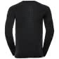 Odlo Herren Shirt Performance Warm Eco Baselayer Top Crew Neck L/S 196192-60212 S Black-New Odlo Graphite Grey | S
