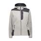CMP Damen Softshelljacke WOMAN JACKET FIX HOOD 30A1266-A426 34 Gesso | 34