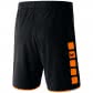 erima Herren Short Classic 5-C Shorts 615508 XXL Schwarz/Orange | XXL