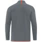 Jako Herren Clubjacke Prestige 6858-40 S steingrau/flame | S