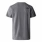 The North Face Herren T-Shirt Simple Dome Tee 87NG-DYY L TNF Medium Grey HTR | L
