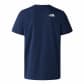The North Face Herren T-Shirt Woodcut Dome Tee 87NX-8K2 M Summit Navy | M