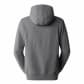 The North Face Herren Kapuzenpullover Light Drew Peak A0TE-GVD M TNF Medium Grey Htr/TNF Black | M
