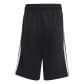 adidas Kinder Short Essentials 3S Knit Shorts HY4714 128 Black/White | 128