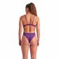 Arena Damen Badeanzug WOMEN S TEAM SWIMSUIT TECH MU SOL 008054-930 36 Plum-Bright Coral | 36