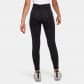 Nike Mädchen Leggings Big Girls Mid-Rise Tight DX5026-010 122-128 Black/White | 122-128