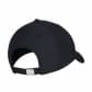 Nike Kappe Unstructured Metal Swoosh Cap FB5372-010 M/L Black/Metallic Silver | M/L