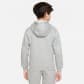Nike Kinder Sweatjacke Big Kids Club Fleece FZ Hoodie FD3004-063 147-158 DK Grey Heather/White | 147-158