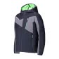 CMP Jungen Softshelljacke Boy Jacket Fix Hood 30A1544-N950 104 Black Blue | 104