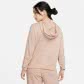Nike Damen Kapuzenpullover Gym Vintage Hoodie DM6388-609 M Rose Whisper/White | M