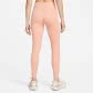 Nike Damen Lauftight Swoosh Run Mid-Rise 7/8 Running Leggings DM7767-824 M Lt Madder Root/Silver/White | M