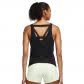 Nike Damen Lauftop Air Running Tank DM7787-010 S Black | S