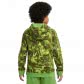 Nike Jungen Kapuzenpullover Printed French Terry Hoodie DO6495-377 122-128 Chlorophyll/Rush Orange | 122-128