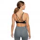 Nike Damen Sport BH Indy Light-Support 2-Piece Pad Logo Sports Bra DQ5128-010 XL Black/White/Lt Iron Ore | XL