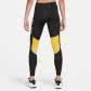 Nike Damen Lauftight Dri-FIT Epic Fast Mid-Rise 7/8 Leggings DQ6330-010 S Black/Yellow Ochre/White | S