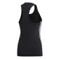 adidas Damen Tanktop Design 2 Move 3 Stripes Tank 
