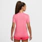 Nike Damen T-Shirt Dri-FIT Tee DX0687-629 XL Aster Pink/Pure/HTR | XL