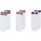 Nike Unisex Socken Everyday Essential Ankle Socks DX5080-100 38-42 White/Black/Game Royal/University Red | 38-42