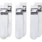 Nike Unisex Socken 3er Pack Everyday Essentials Crew Socks DX5089-103 42-46 White/Black | 42-46
