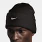 Nike Mütze Peak Swoosh Beanie HF0187-010 Black/White | One size