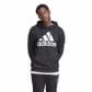 adidas Herren Kapuzenpullover Big Logo Fleece Hoodie IB4024 L Black | L