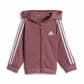 adidas Baby Jogginganzug Essentials Shiny Hooded IV7400 80 Preloved Crimson/White | 80