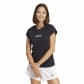 adidas Damen T-Shirt Essentials Linear Cotton Tee 