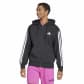 adidas Herren Kapuzenjacke 3S FT Full Zip Hoodie JD1877 M Black/White | M