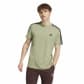 adidas Herren T-Shirt Essentials Single Jersey 3-Streifen JE0346 S Tent Green | S