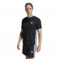 adidas Herren T-Shirt WORKOUT ESSENTIALS BASE 3-STREIFEN 