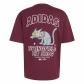 adidas Herren T-Shirt Snowball GFX Tee LG5065 XS Maroon | XS