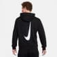Nike Herren Kapuzenpullover Football Club Fleece Hoodie FN2381-010 L Black/White | L
