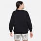 Nike Mädchen Pullover Club Fleece Sweatshirt FD2923-010 137-147 Black/White | 137-147