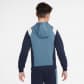 Nike Kinder Kapuzenpullover Air Big Kids Hoodie FZ4955-429 137-147 Aegean Storm/Midnight | 137-147