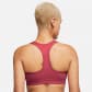 Nike Damen Sport BH Swoosh Medium Support DX6821-648 XL LT Fusion/Red/White | XL