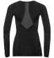 Odlo Damen Unterwäsche Baselayer Fundamentals Warm Crewneck 195791-60056 XS Black-Graphite Grey | XS